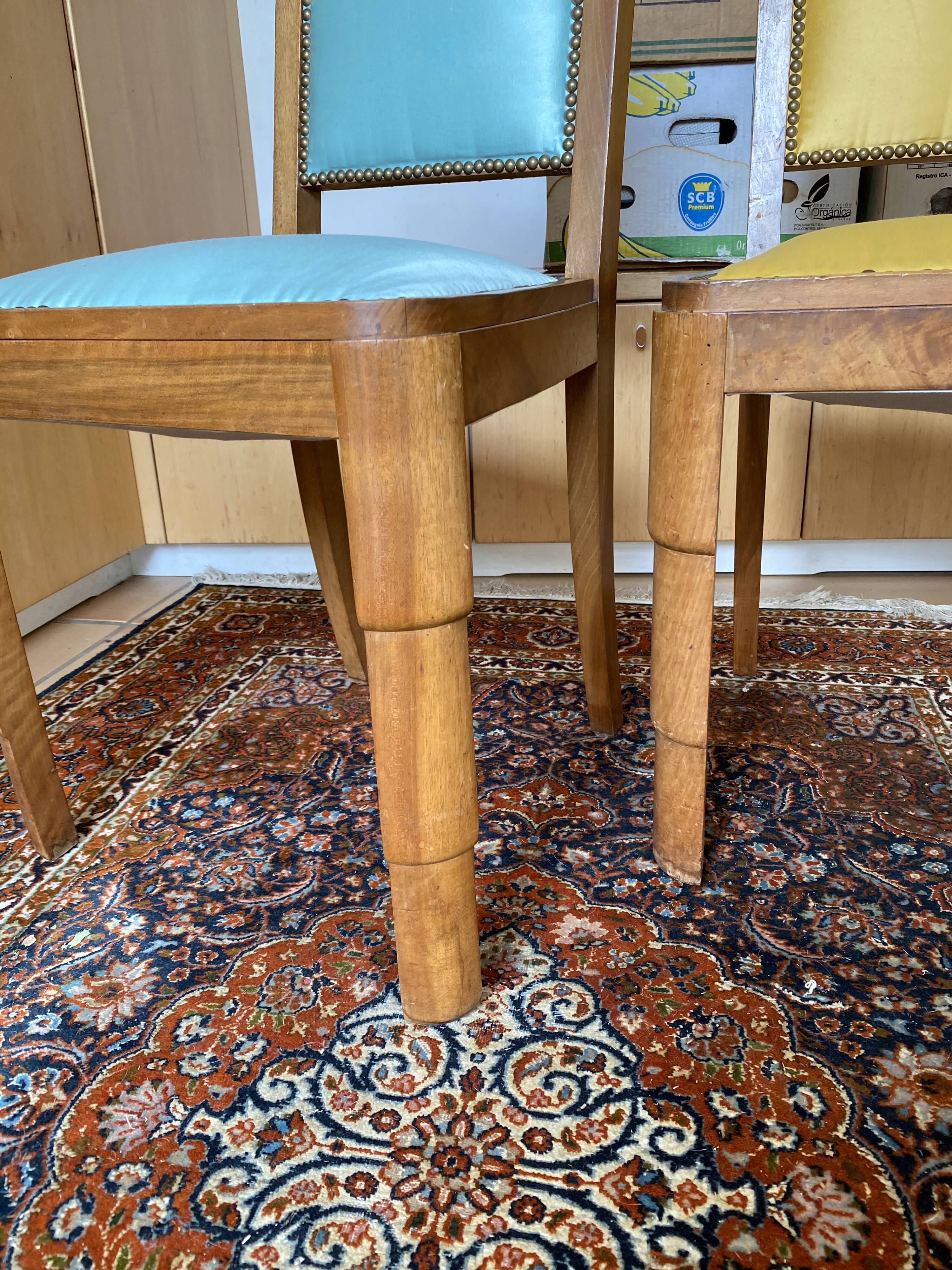 Pair of art deco chairs