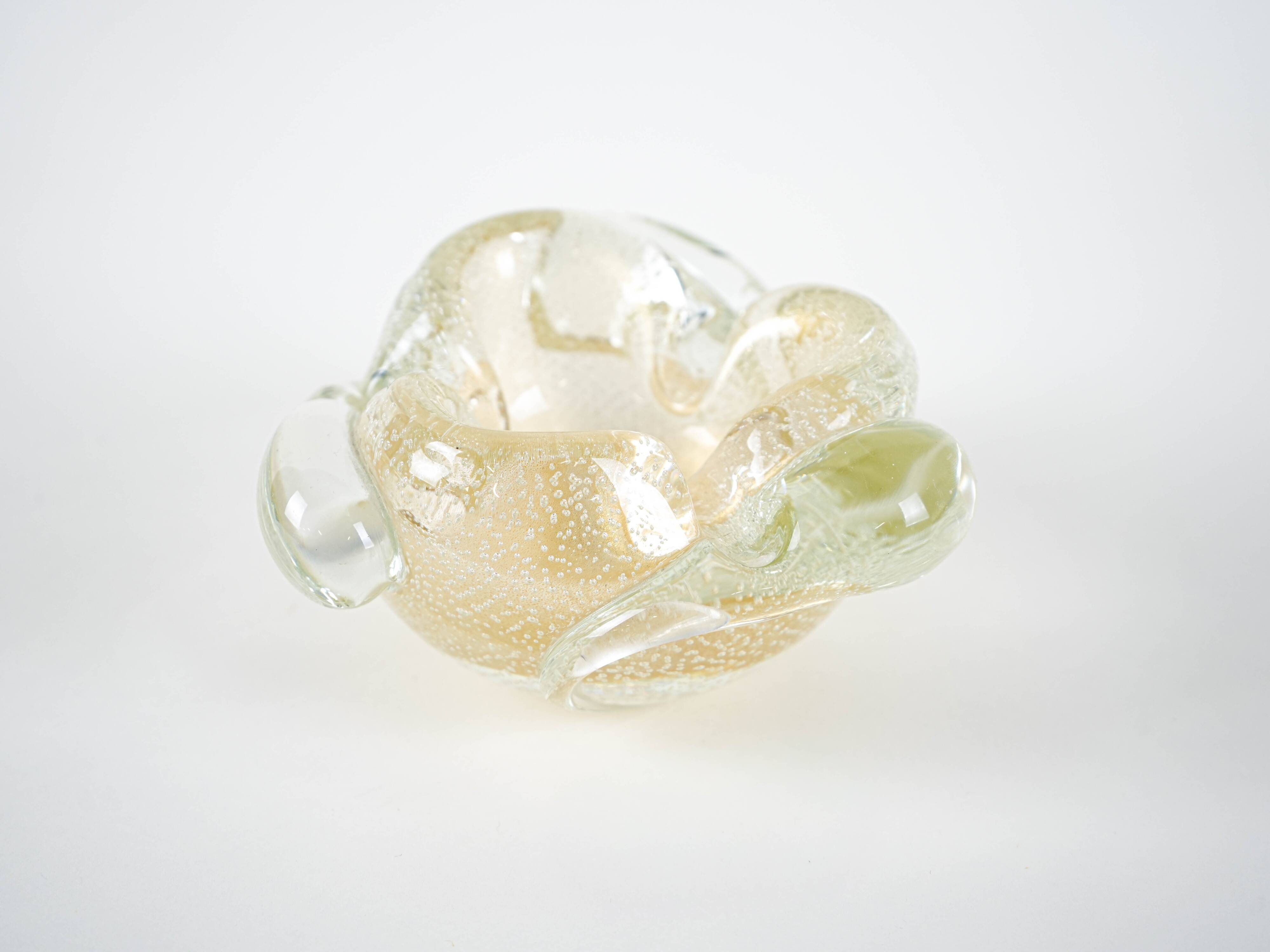 Ashtray, Murano glass, 1960s, made in Italy