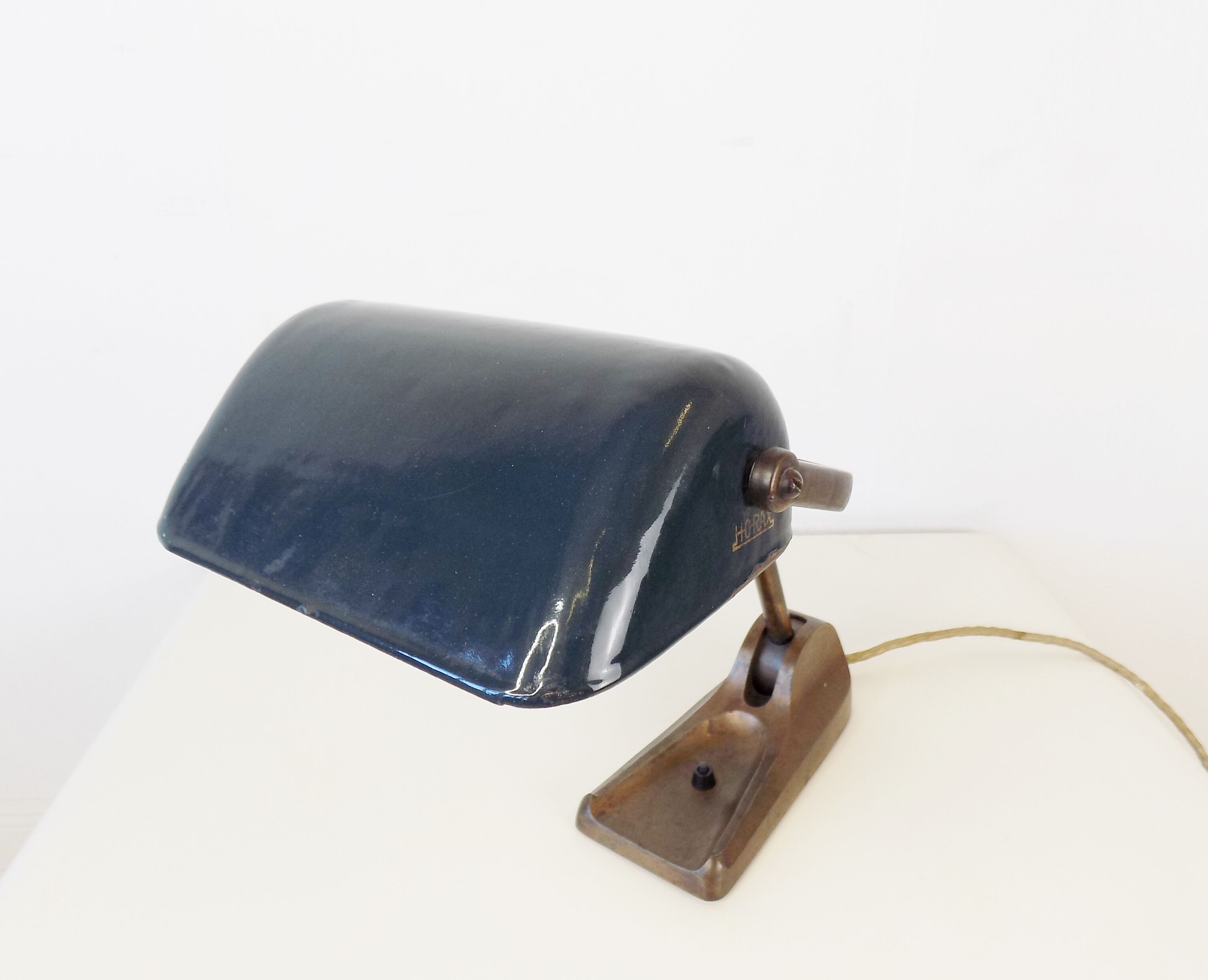 Lampe de table Horax Banker par Dr. Schneider&Co