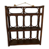 Rattan shelf