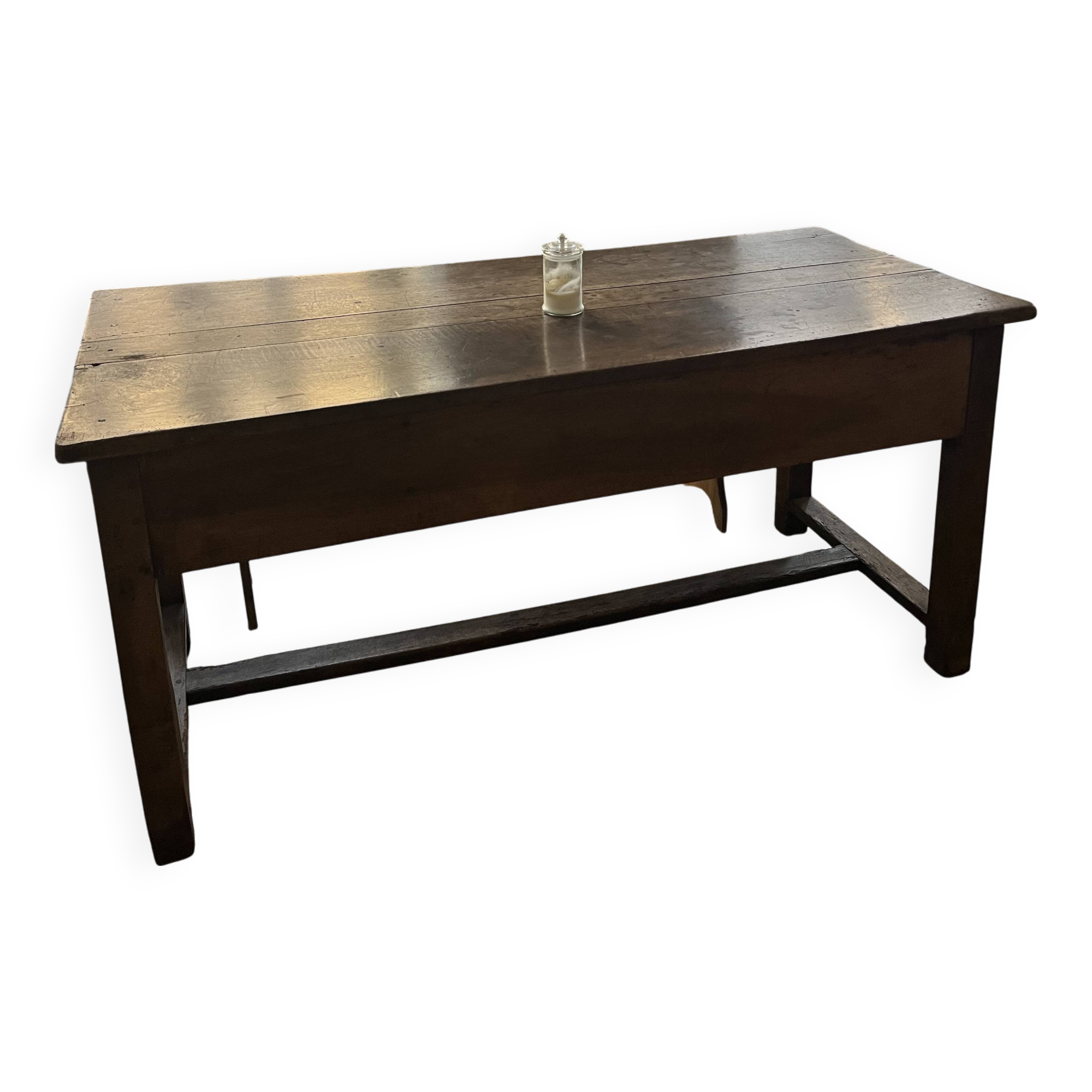 19th Century Walnut Farmhouse Table