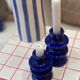 Majorelle dark blue candle holder
