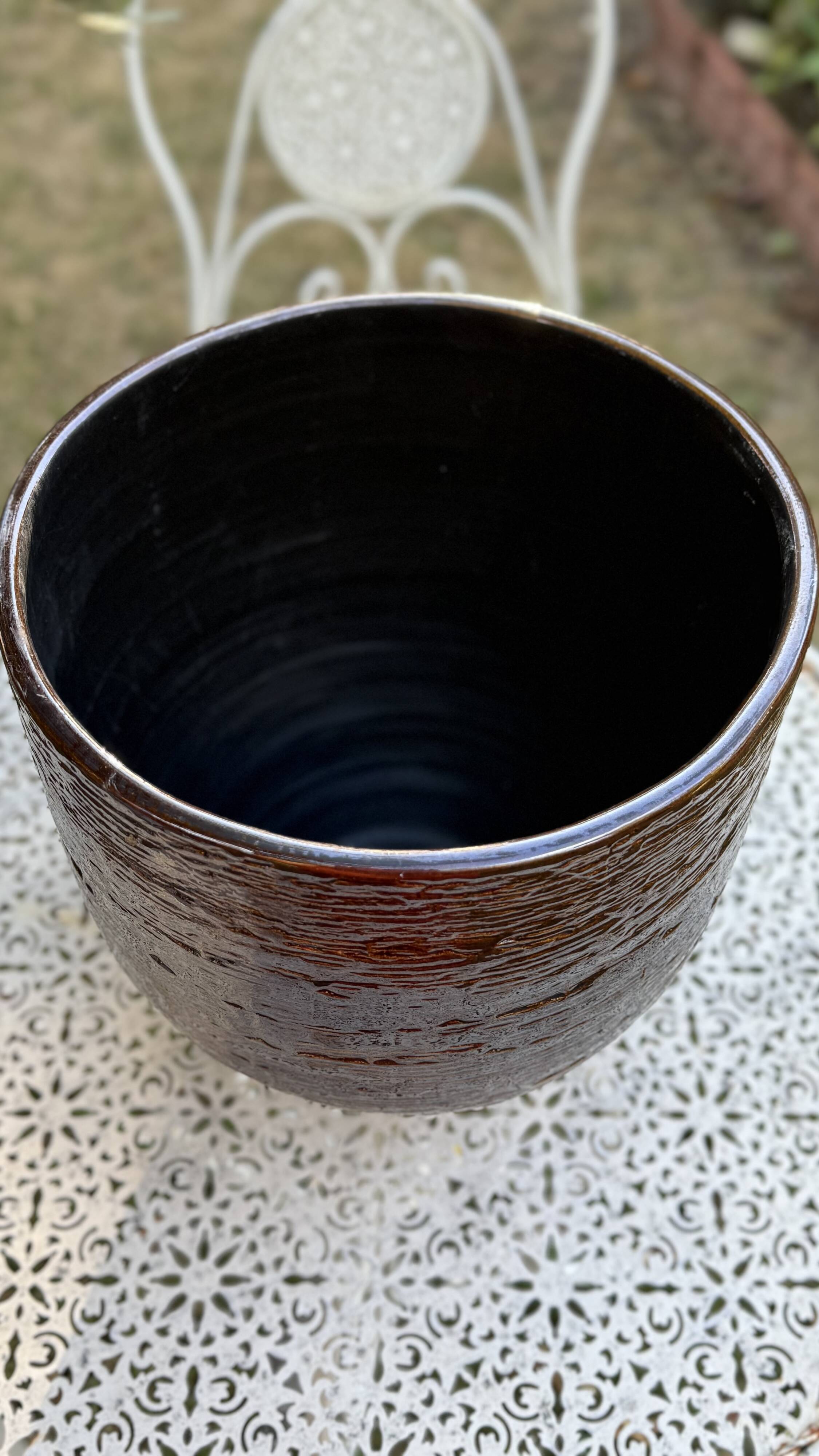 Vase, cache-pot en céramique