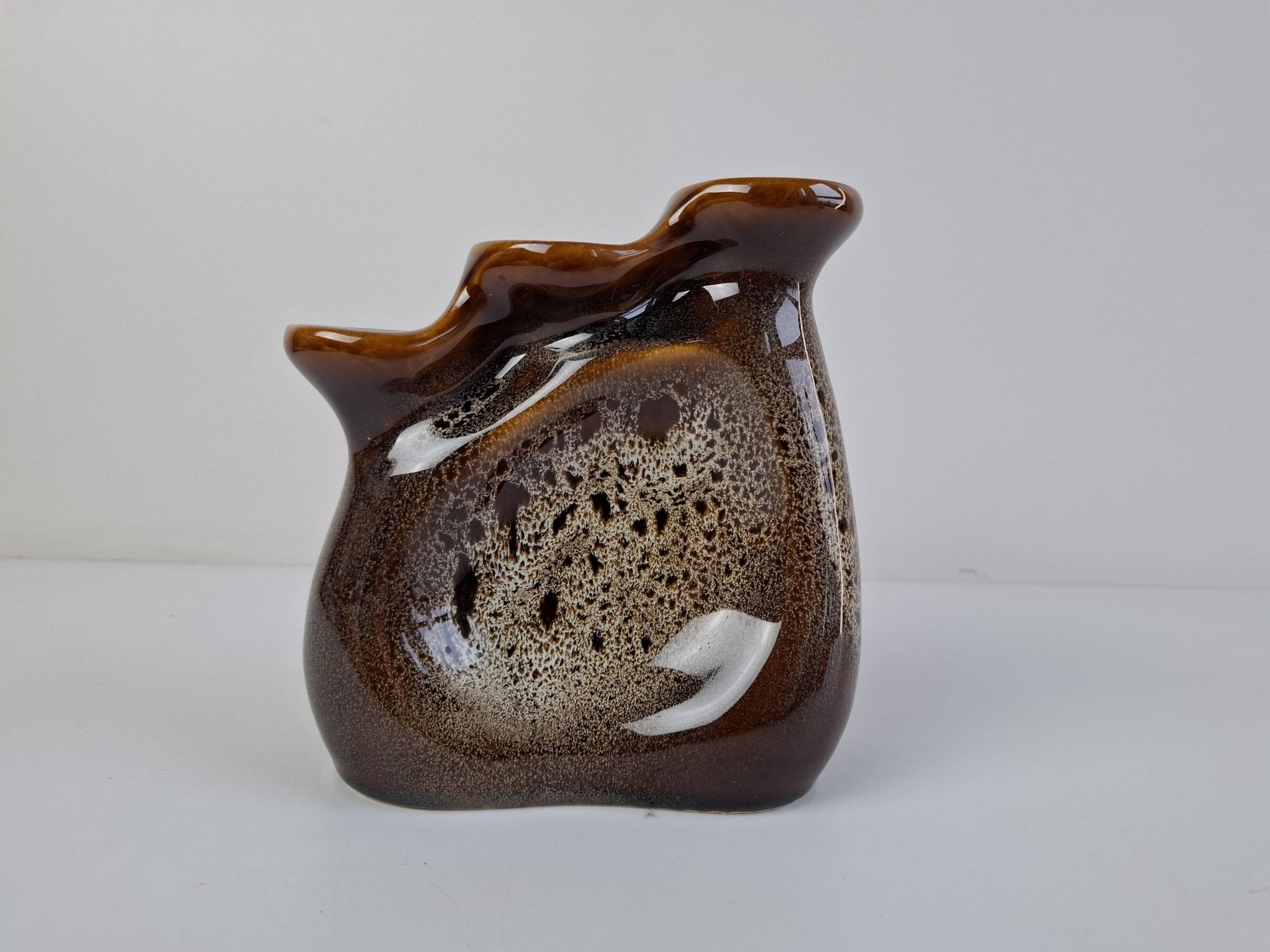 Mid-Century Modern Triple Candle Holder by Ditmar Urbach, Czechoslovakia, 1
