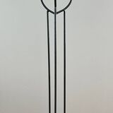 Basin on wrought iron support