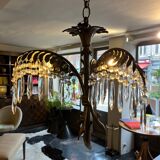 Lustre en bronze 1950