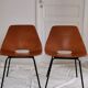 Pair of chairs Amsterdam by Pierre Guariche, recent "House of the World" reissue