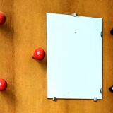 Entrance cloakroom in vintage oak veneer from the 50s/60s