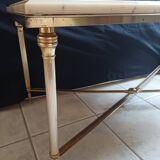 Louis XVI style marble coffee table