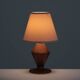 Art Deco Modernist lamp in copper dinanderie circa 1930