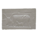 Plaster depicting two cows and a calf, based on an Egyptian fresco.