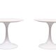 Arkana Tulip side tables design Maurice Burke 1970s England