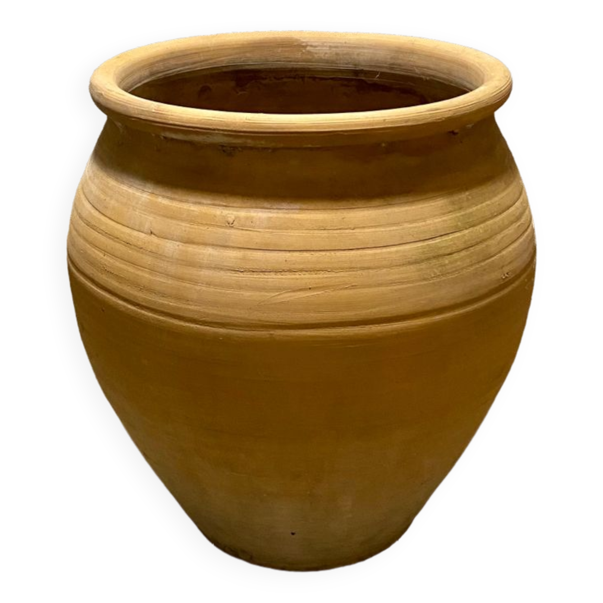 Large terracotta pot