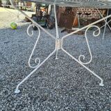 iron garden table