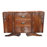 Commode art déco en chêne