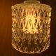 Vintage glass pendant lamp