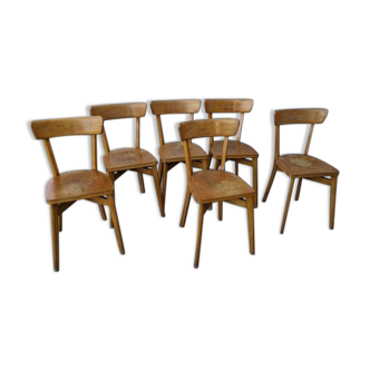 Lot de 6 chaises bistrot