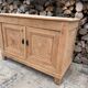 Renovated solid wood sideboard