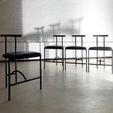 4 chaises Tokyo , design Rodney Kinsman 1985