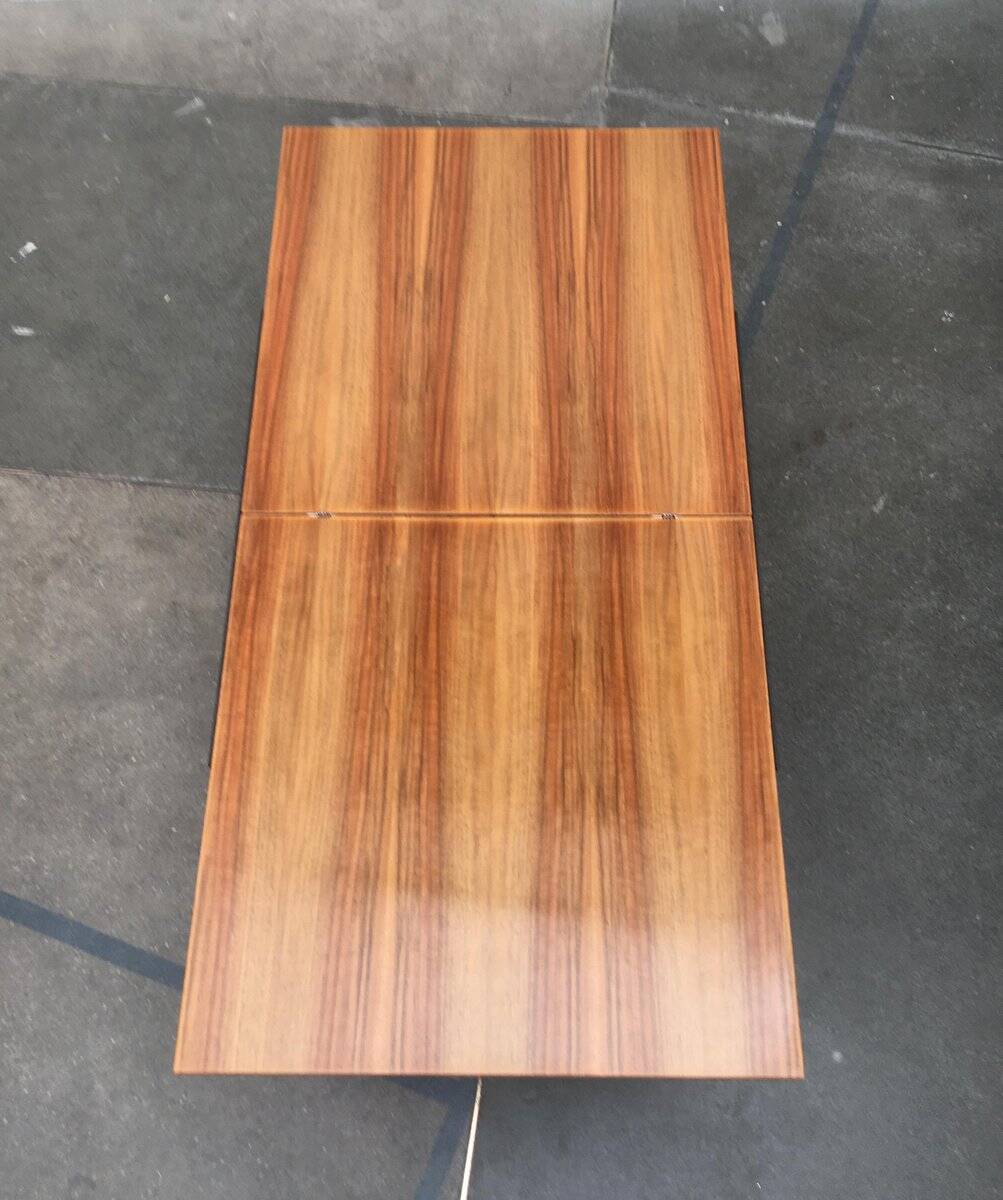 Mid-century minimalist convertible side table model T-Angle by Florence Knoll for Knoll International, 1950s.