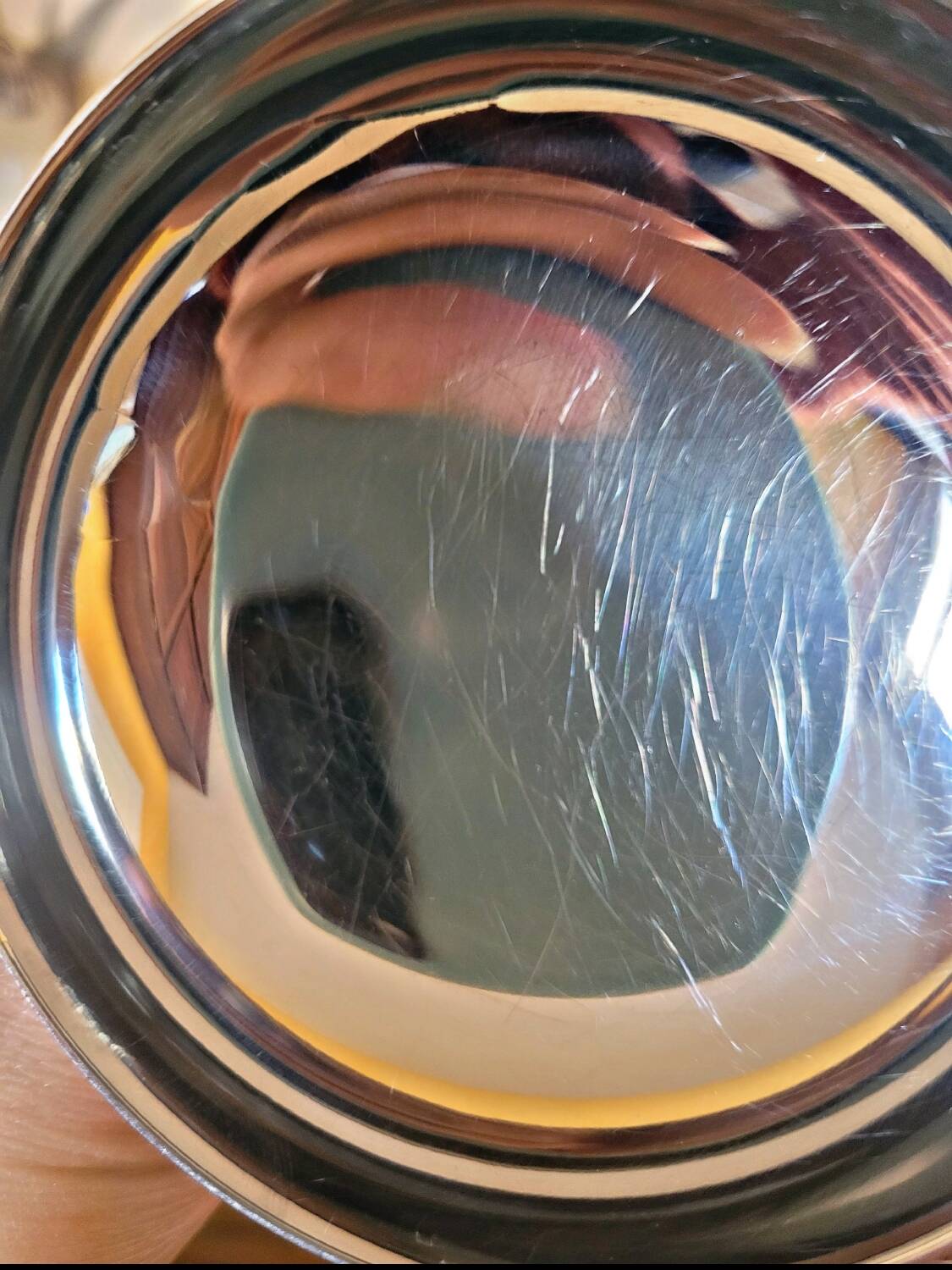 6 vintage stainless steel ice cream cups Letang Remy