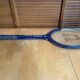 Vintage tennis racket courrier advance court ace 2 wood cover