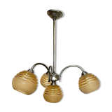 Vintage globe hanging lamp