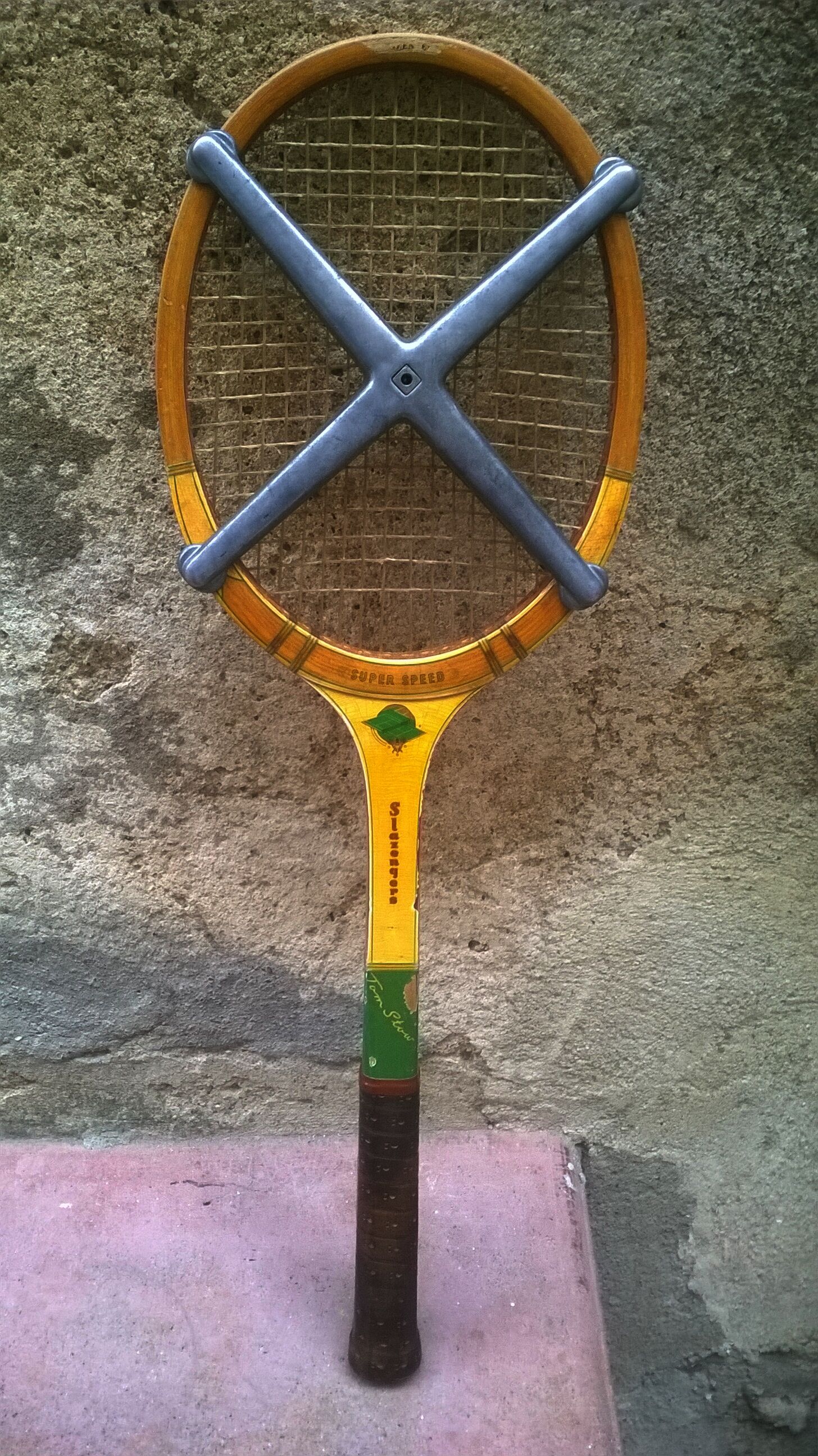 Vintage tennis racket