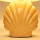 Ceramic "shell" bedside lamp circa 1980