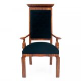 Armchair - throne, Western Europe, early 20th century. After renovation.