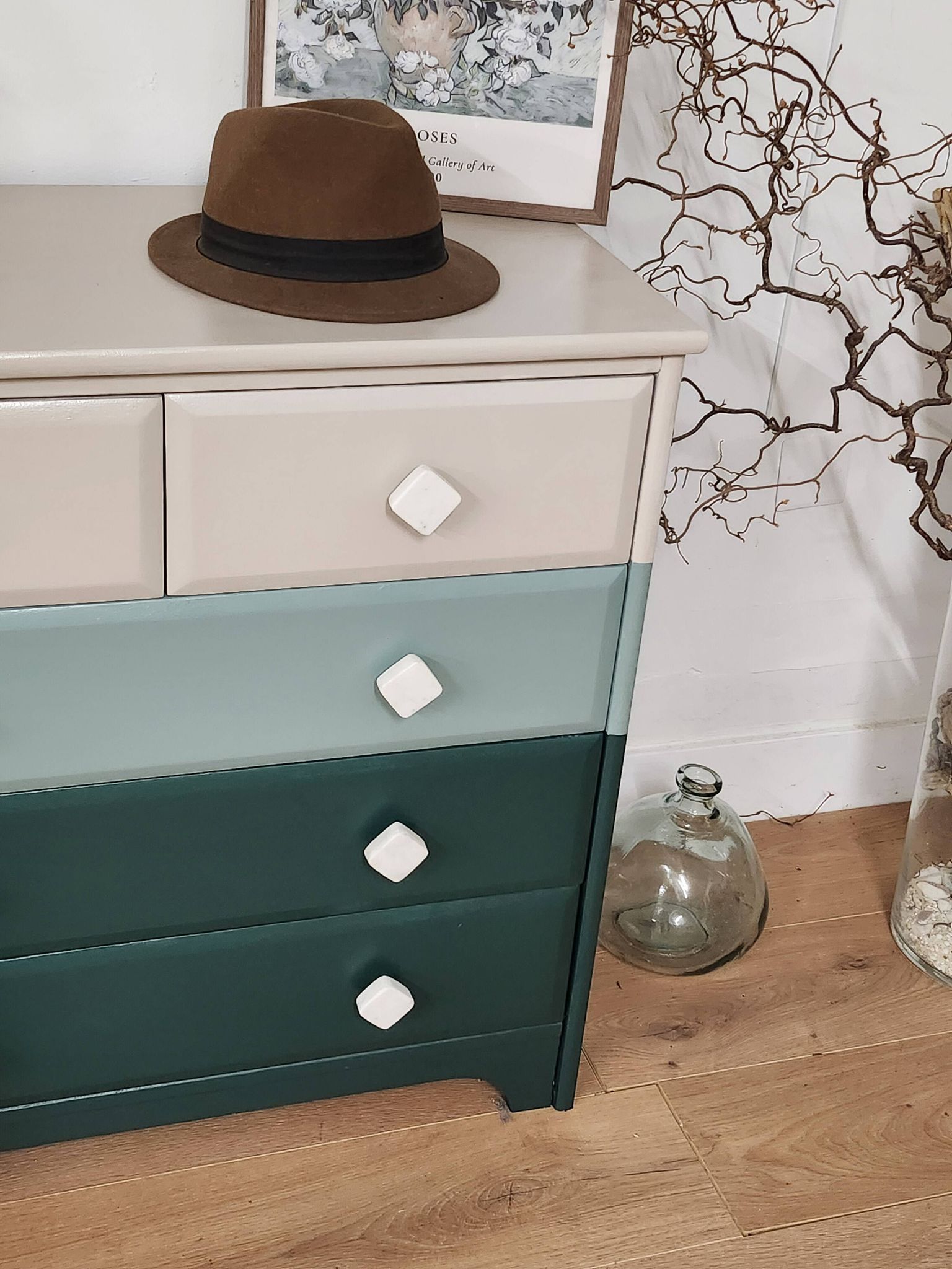 Spring commode 3 colours