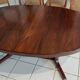 Oral extendable table from the Maison Baumann vintage 1970s