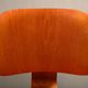 Charles & Ray Eames Early LCW Lounge Chair Red Aniline for Herman Miller