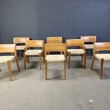 Ticino dining chairsby Bruno Reichlin for Molteni, 1990s