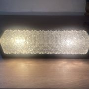 Vintage Erco glass and Bakelite wall light