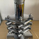 1970s Italian chrome metal lamp base