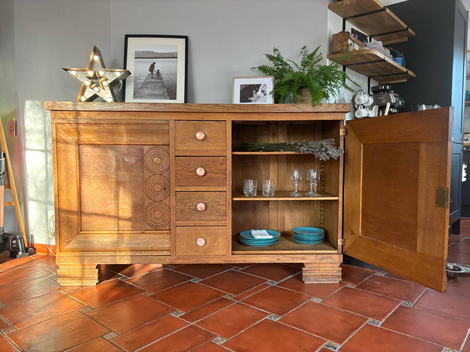 Enfilade inspired by the style of Charles Dudouyt.