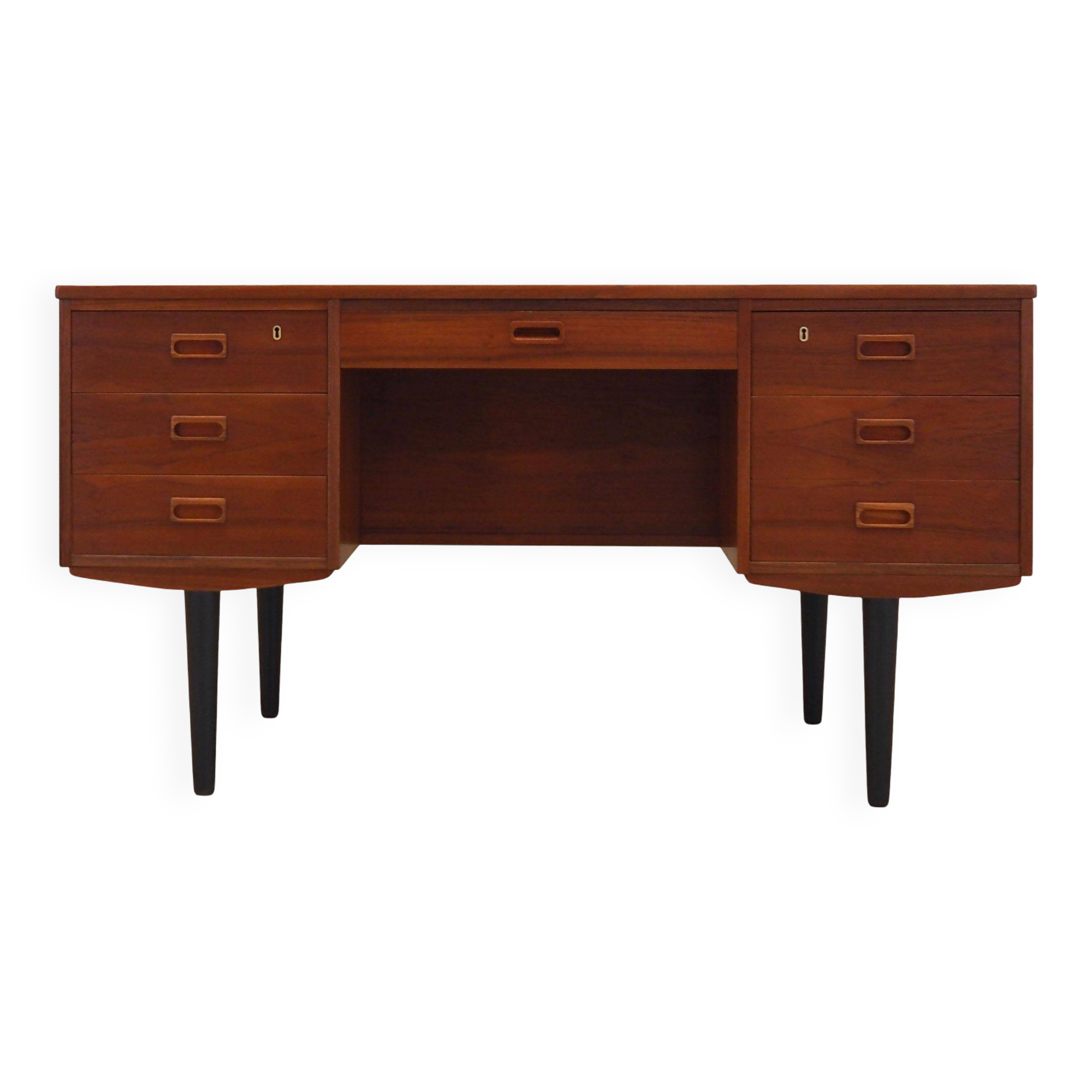 Teak desk, Danish design, 1970s, production: Denmark