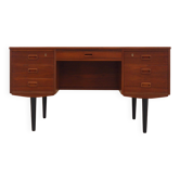 Teak desk, Danish design, 1970s, production: Denmark
