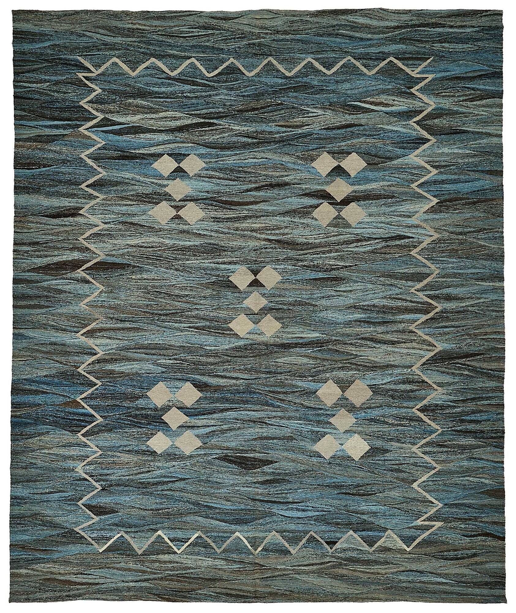 Contemporary Tribal Decorative Kilim 360 cm x 442 cm