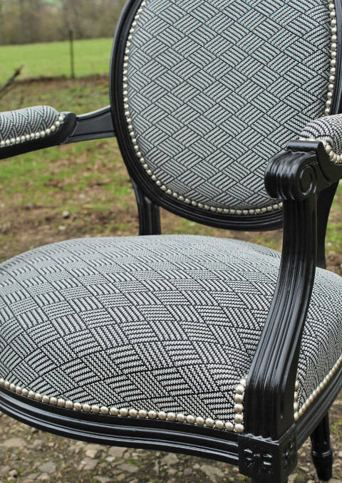 Louis XVI convertible armchair