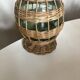 Lampe en osier Provence 1960s