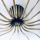 Sputnik 18-Arm Ceiling Lamp from Kaiser Leuchten, Germany, 1950s