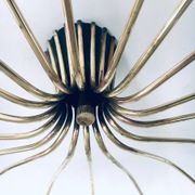Sputnik 18-Arm Ceiling Lamp from Kaiser Leuchten, Germany, 1950s