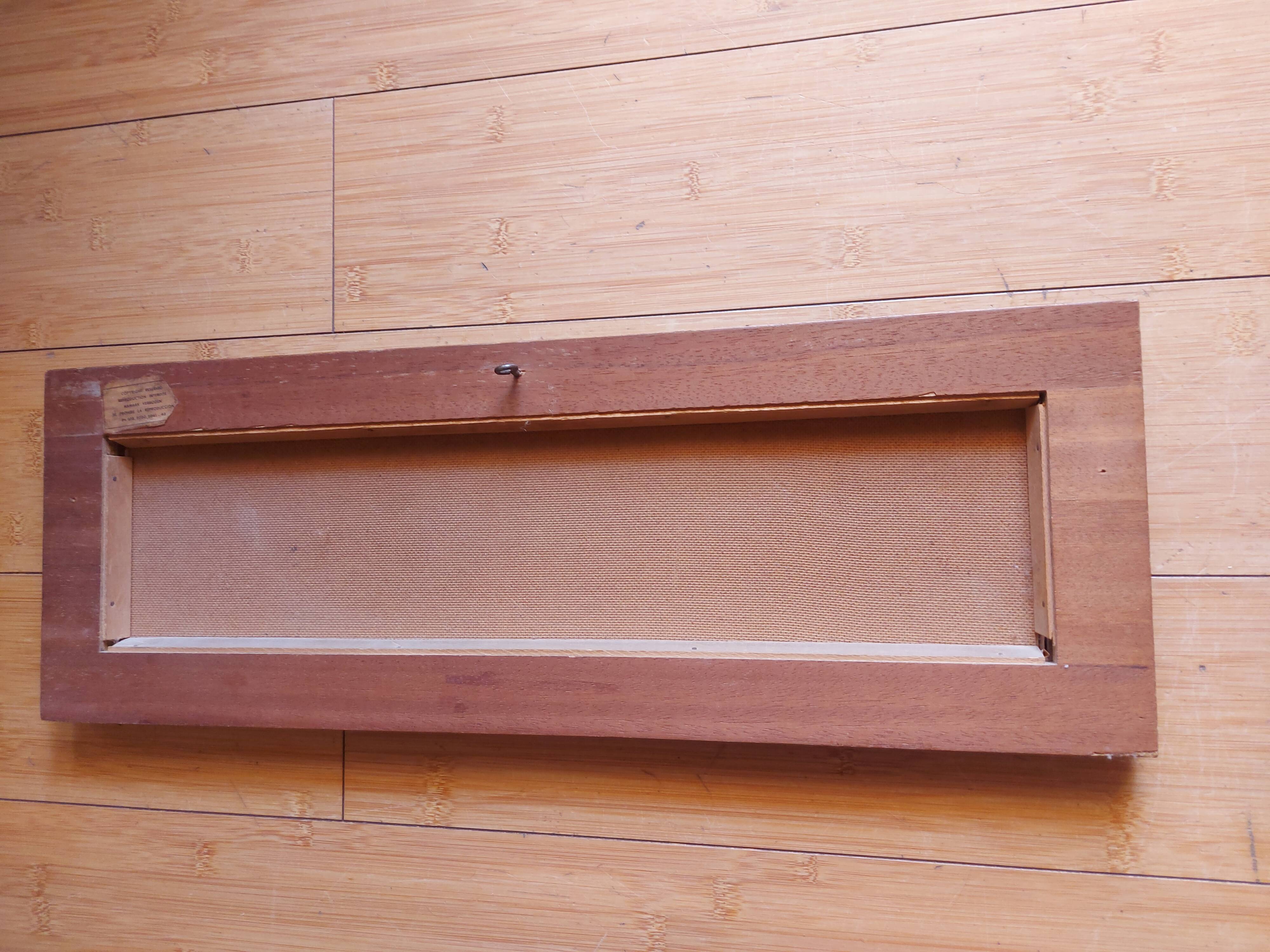 Vintage 70'S frame by artist Francois Depresle