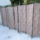 Large screen with 8 fronts