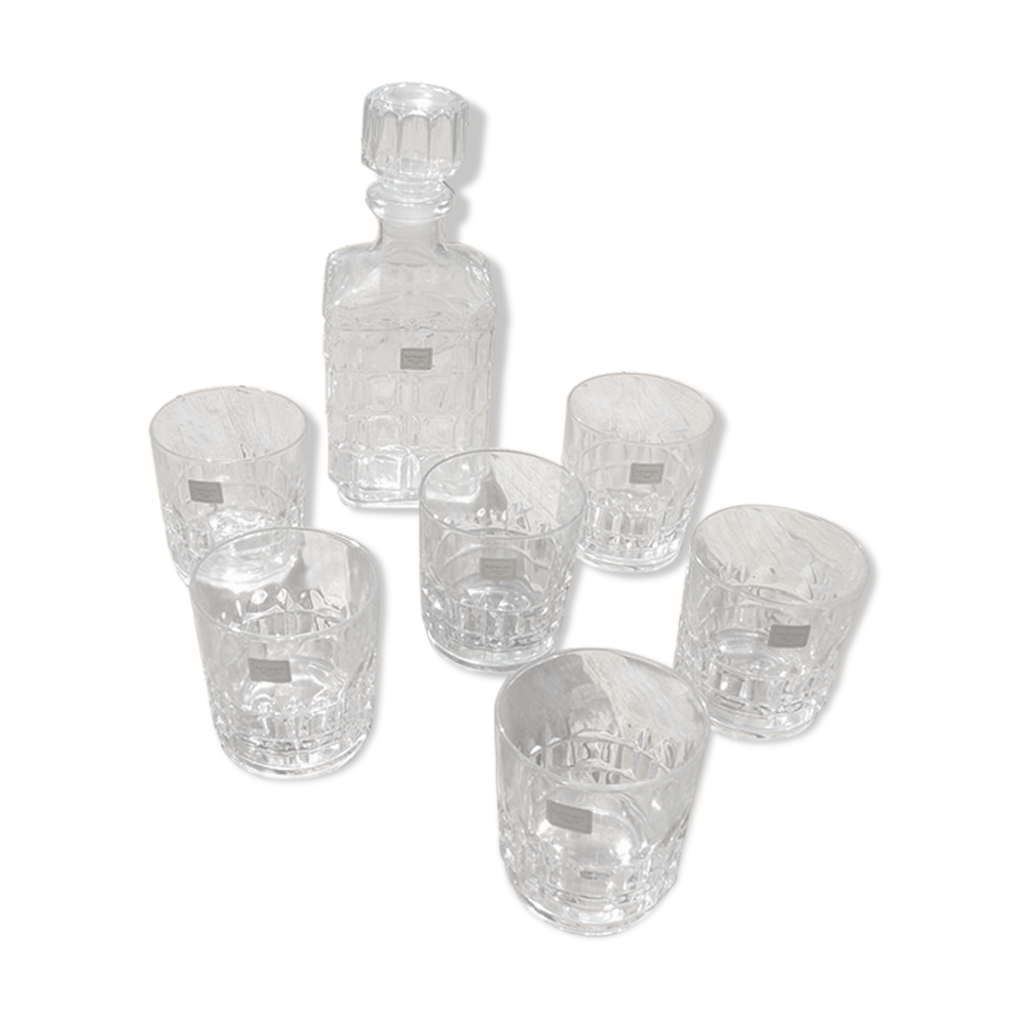 Former whisky service luminarc – durand (7 pcs)