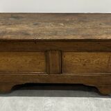 Natural oak wood chest, bedside chest