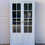 Glass-glazed Parisian wardrobe 1920