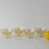 Lemon Granita glass cups